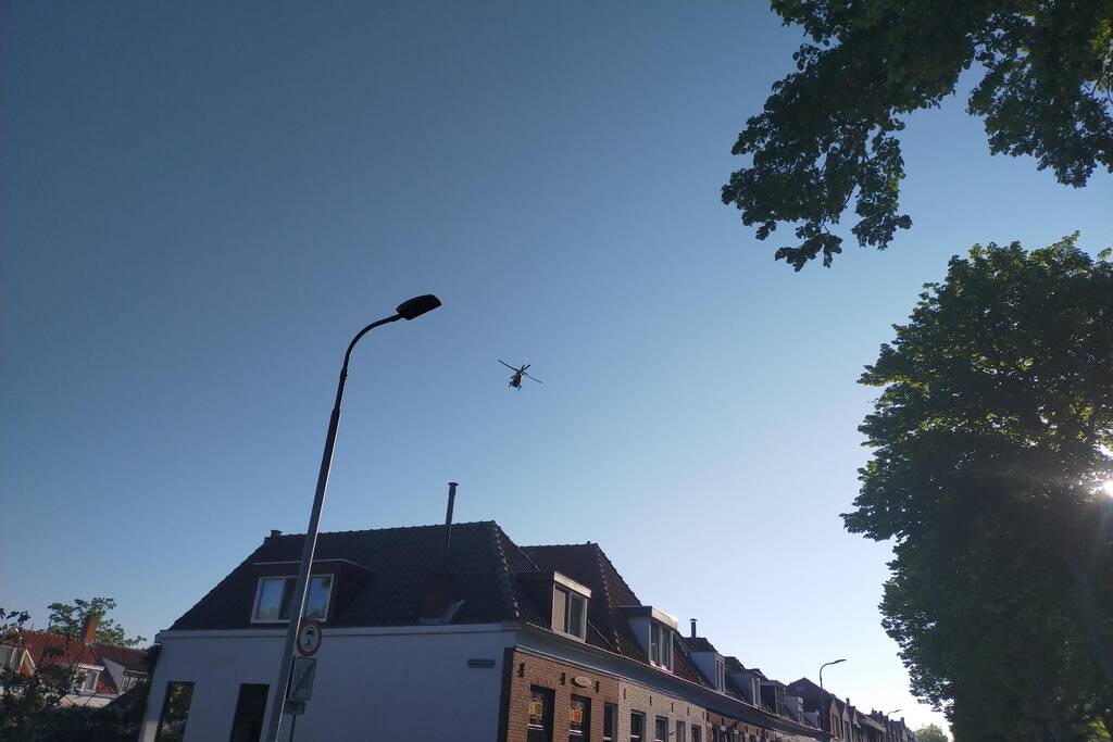 Traumahelikopter ingezet voor incident in woning