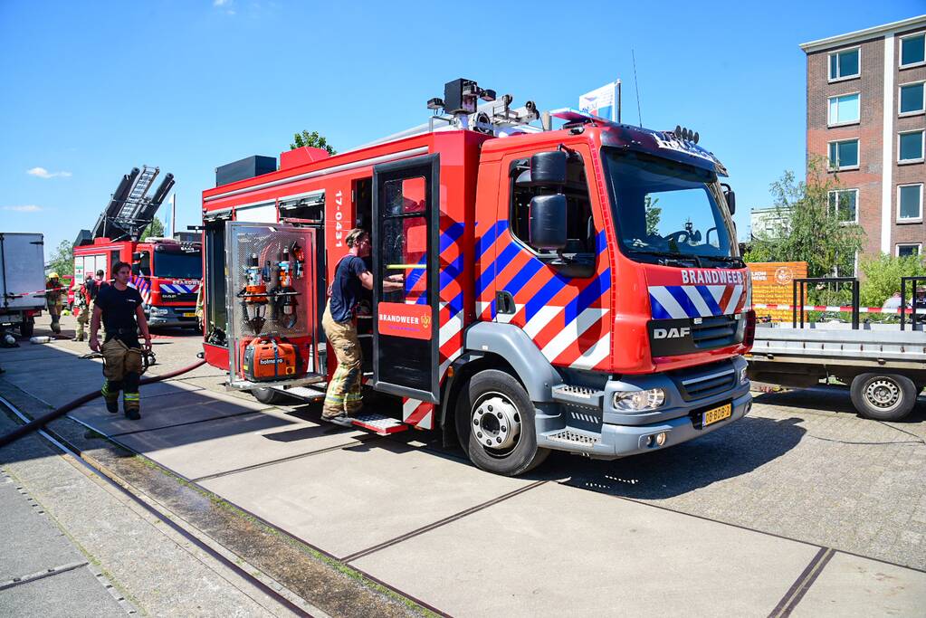 Grote brand in pand