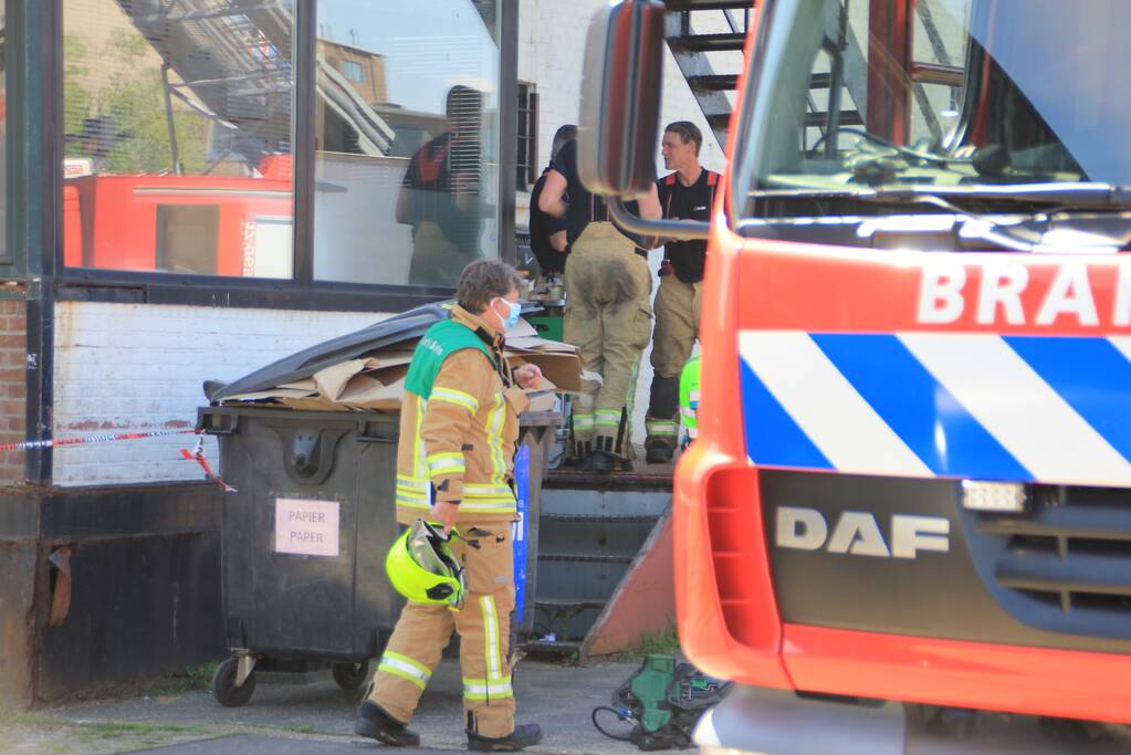 Grote brand in pand