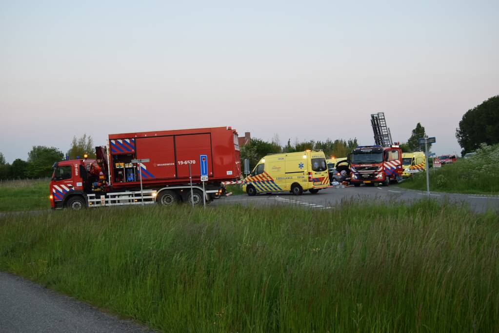 Meerdere gewonden na ernstig ongeval