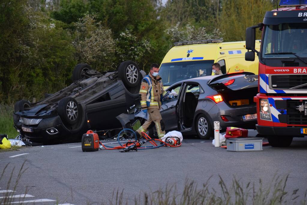 Meerdere gewonden na ernstig ongeval