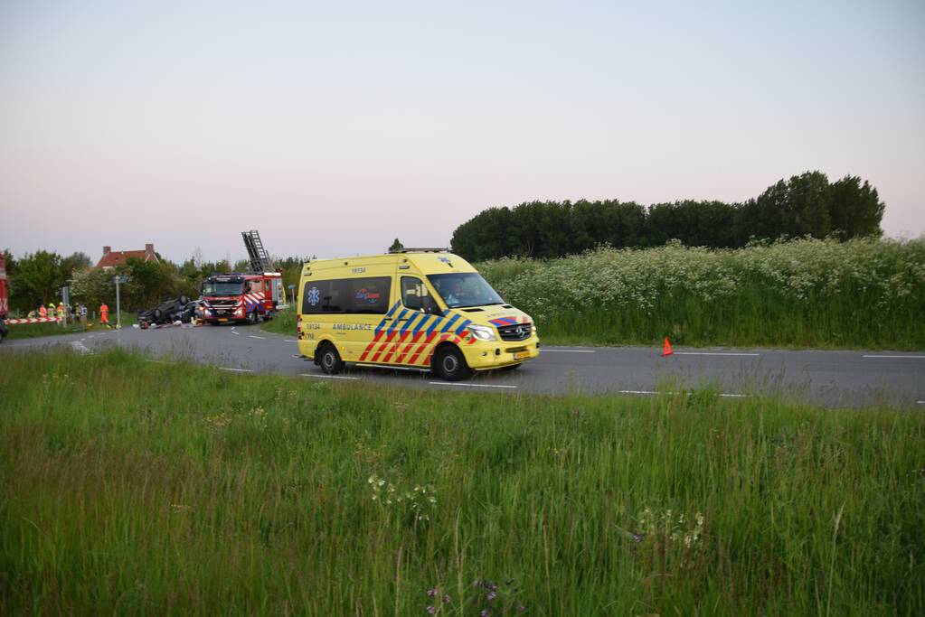 Meerdere gewonden na ernstig ongeval