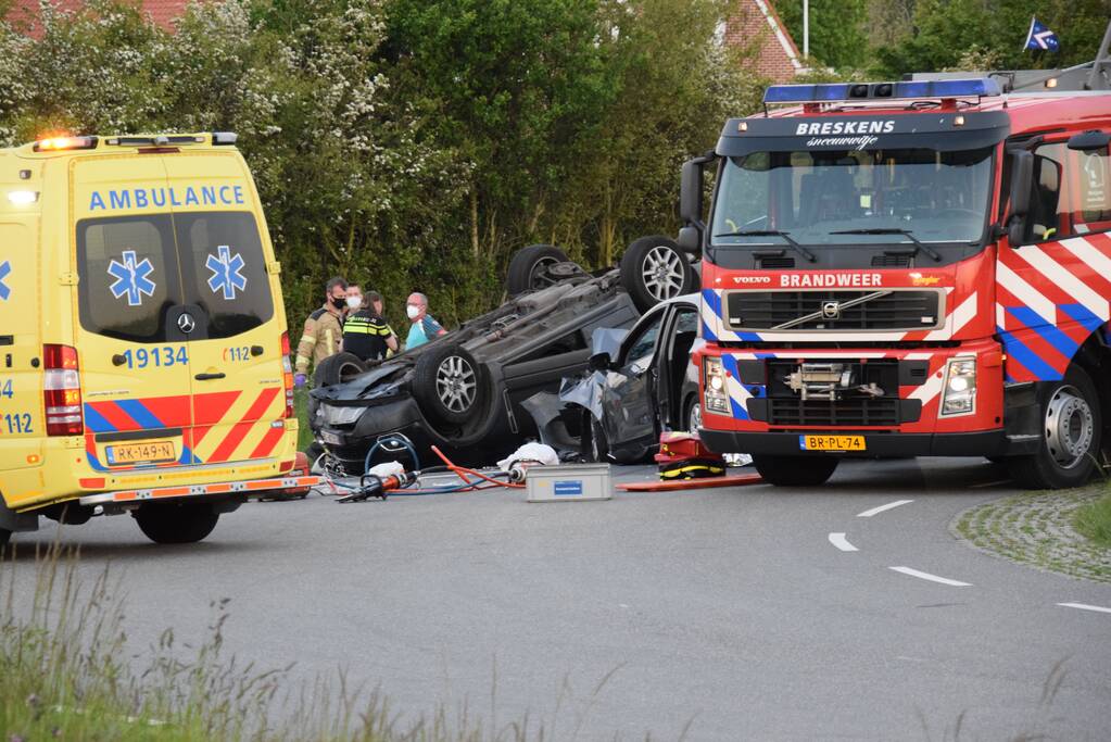Meerdere gewonden na ernstig ongeval