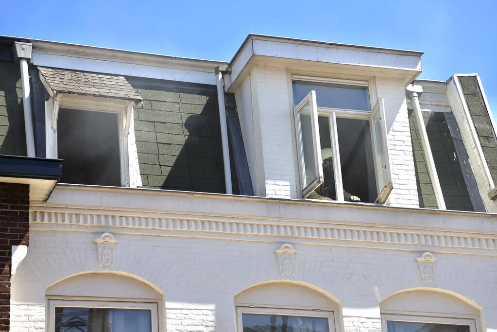 Brand op balkon van bovenwoning