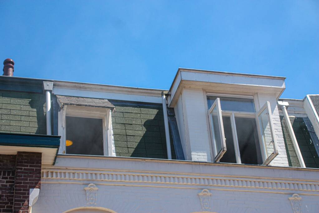 Brand op balkon van bovenwoning