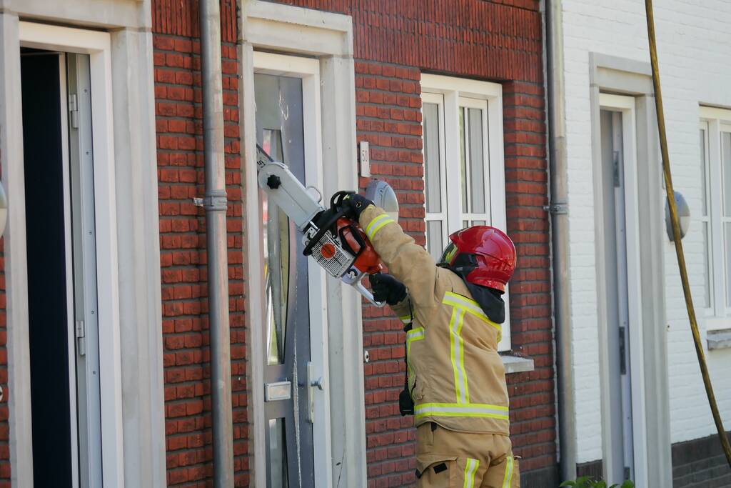 Brand in zonnenpanelen van woningen