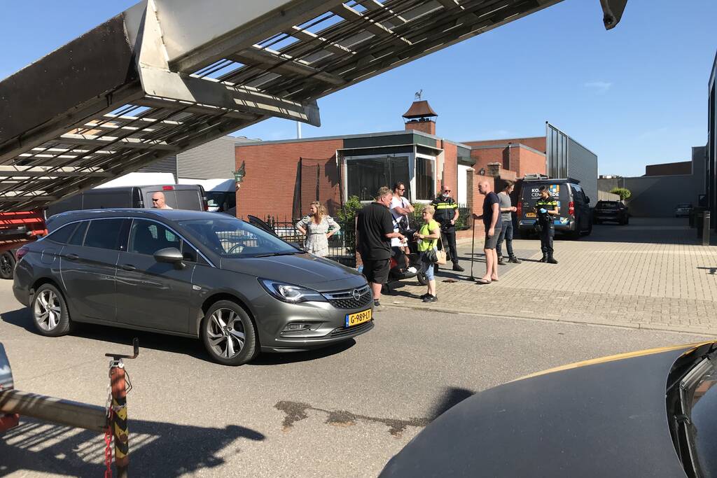 Scooterrijder aangereden door auto