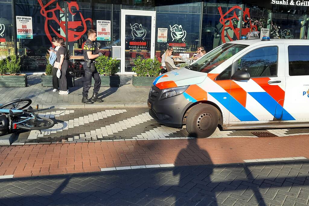 Persoon gewond bij ongeval met auto