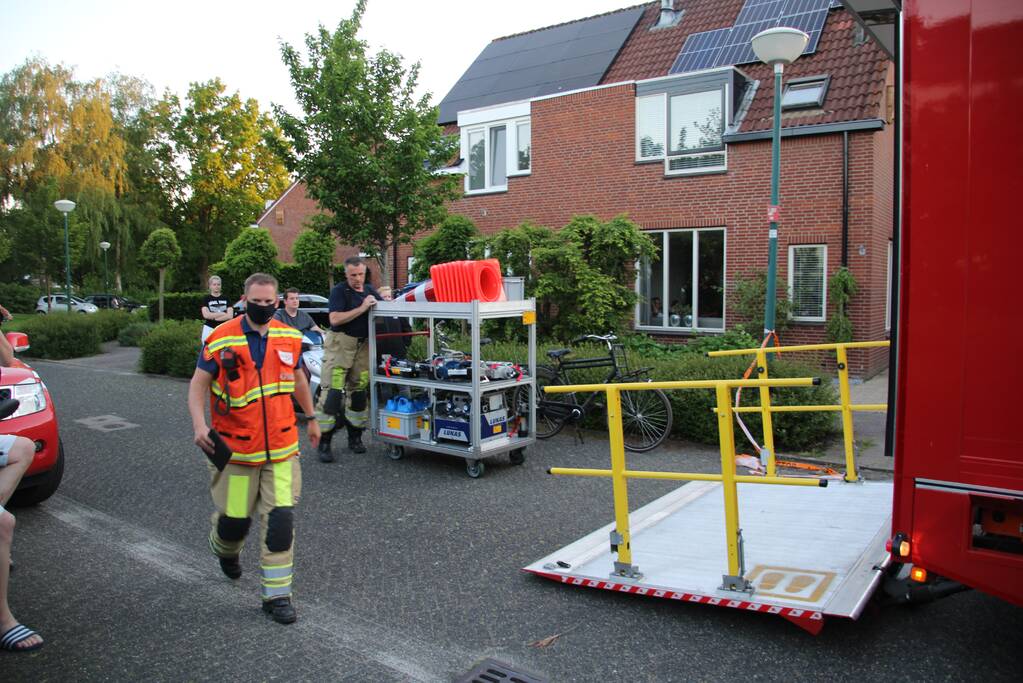 Woningen ontruimd door gaslekkage in woning