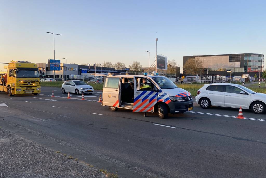 Twee gewonden bij ongeval voor verkeerslicht