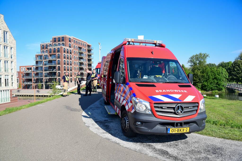 Hulpdiensten massaal ingezet voor persoon te water