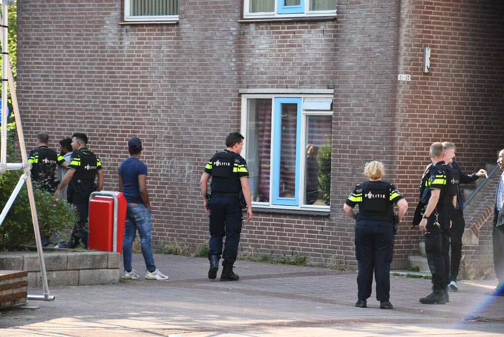 Buurtbewoners horen schoten