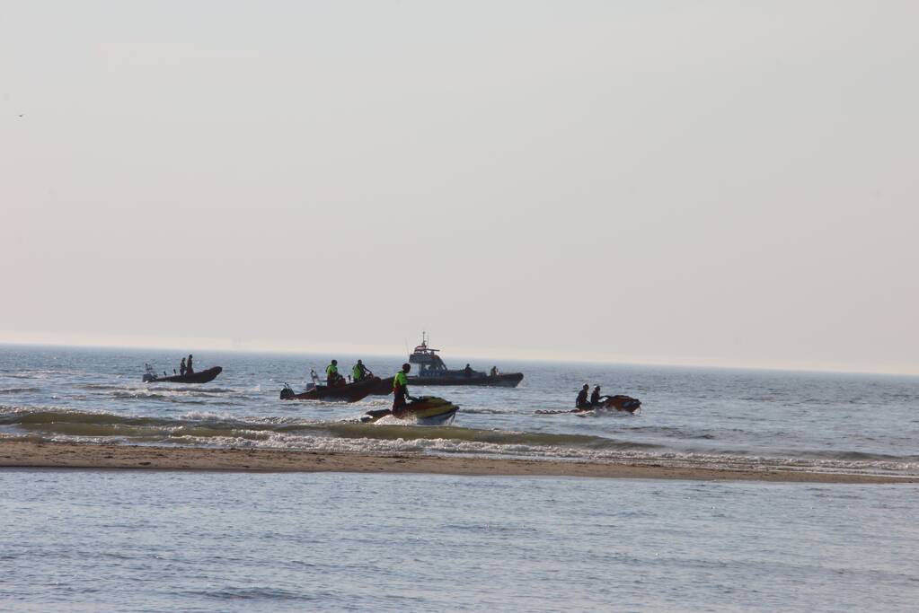 Grote zoekactie naar vermiste zwemmer
