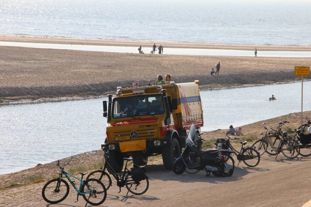 Grote zoekactie naar vermiste zwemmer