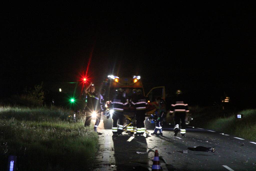 Twee dodelijke slachtoffers en één gewonde bij aanrijding