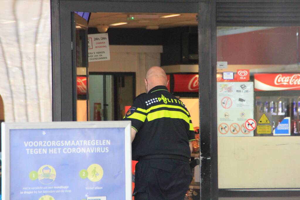 Man slaat op de vlucht na overval Esso-tankstation
