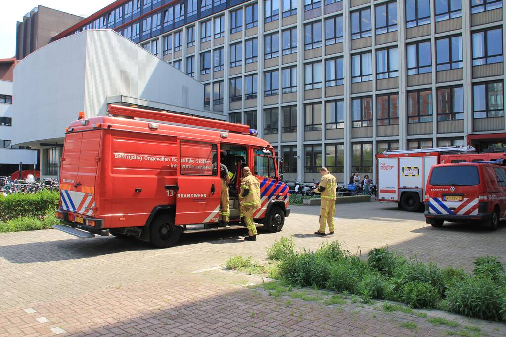 Vreemde lucht waargenomen gebouw VUmc