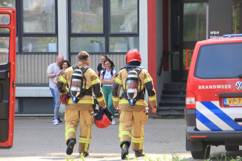 Vreemde lucht waargenomen gebouw VUmc
