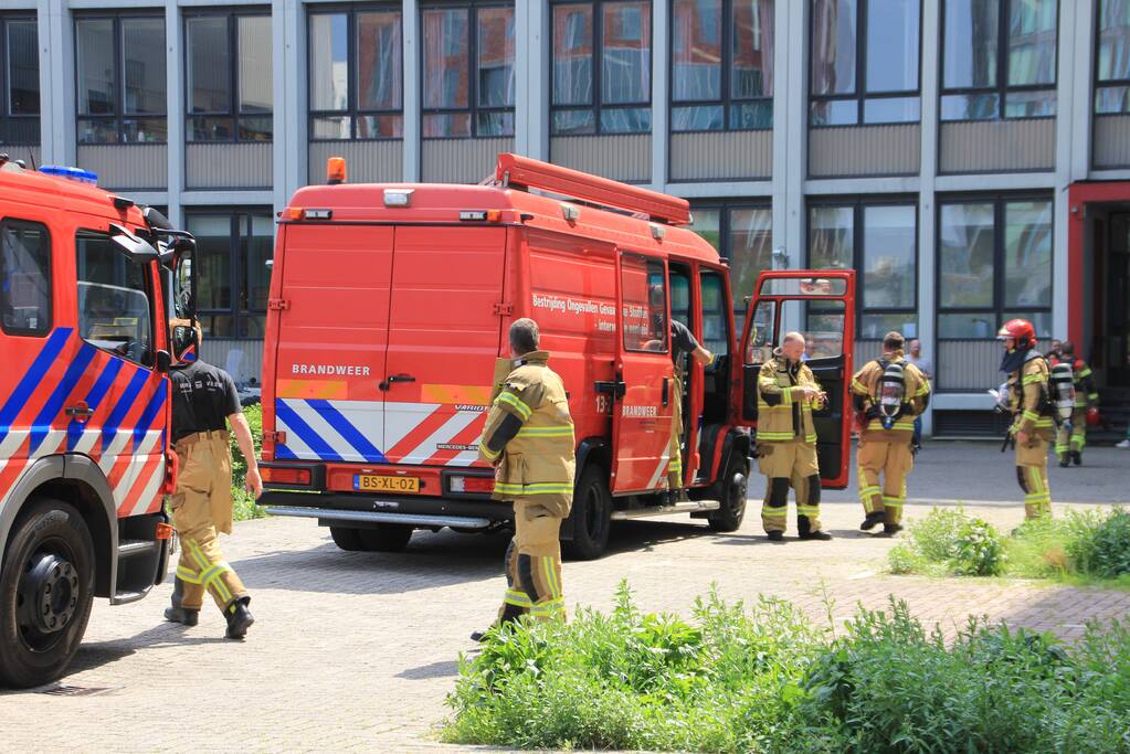 Vreemde lucht waargenomen gebouw VUmc