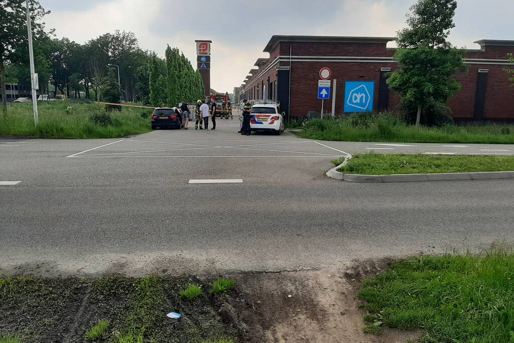 Winkels ontruimd door vreemde lucht