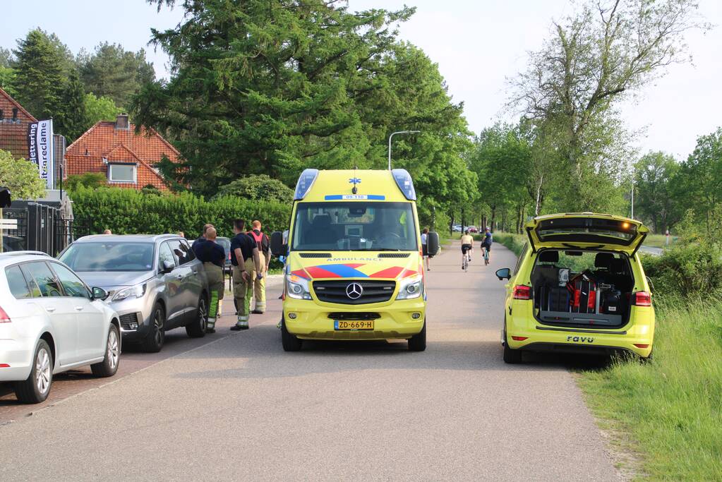 Traumahelikopter voor incident in restaurant