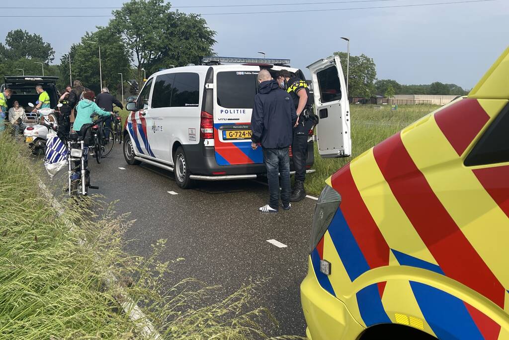 Harddrugs aangetroffen na ongeval tussen scooters