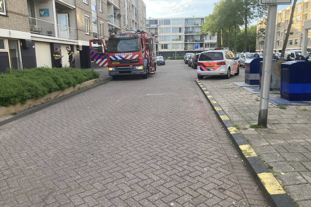 Onderzoek in kelderbox na gaslucht