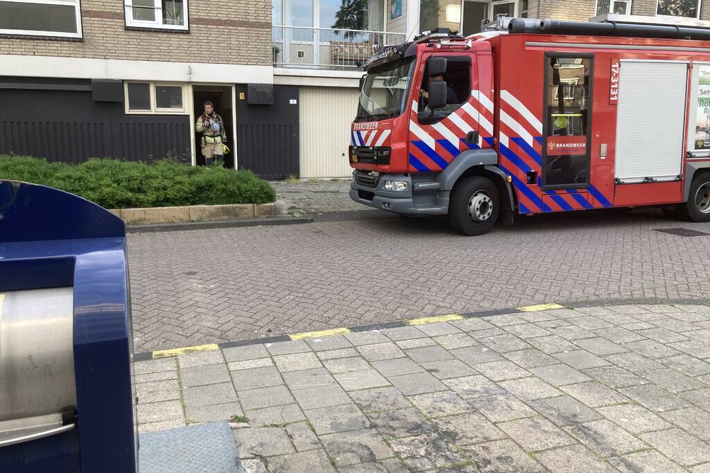 Onderzoek in kelderbox na gaslucht