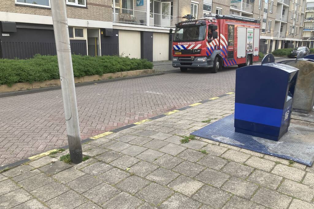 Onderzoek in kelderbox na gaslucht