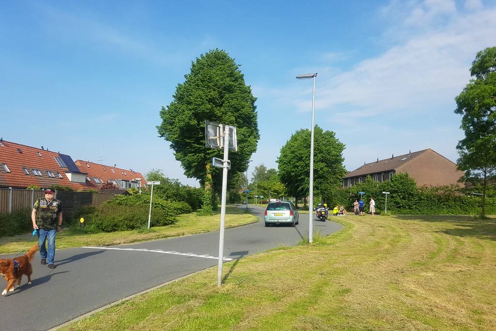 Meisje gewond door ongeval met scooter