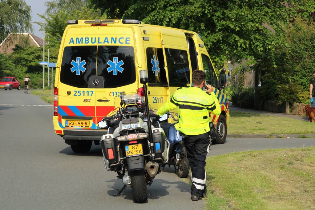 Meisje gewond door ongeval met scooter