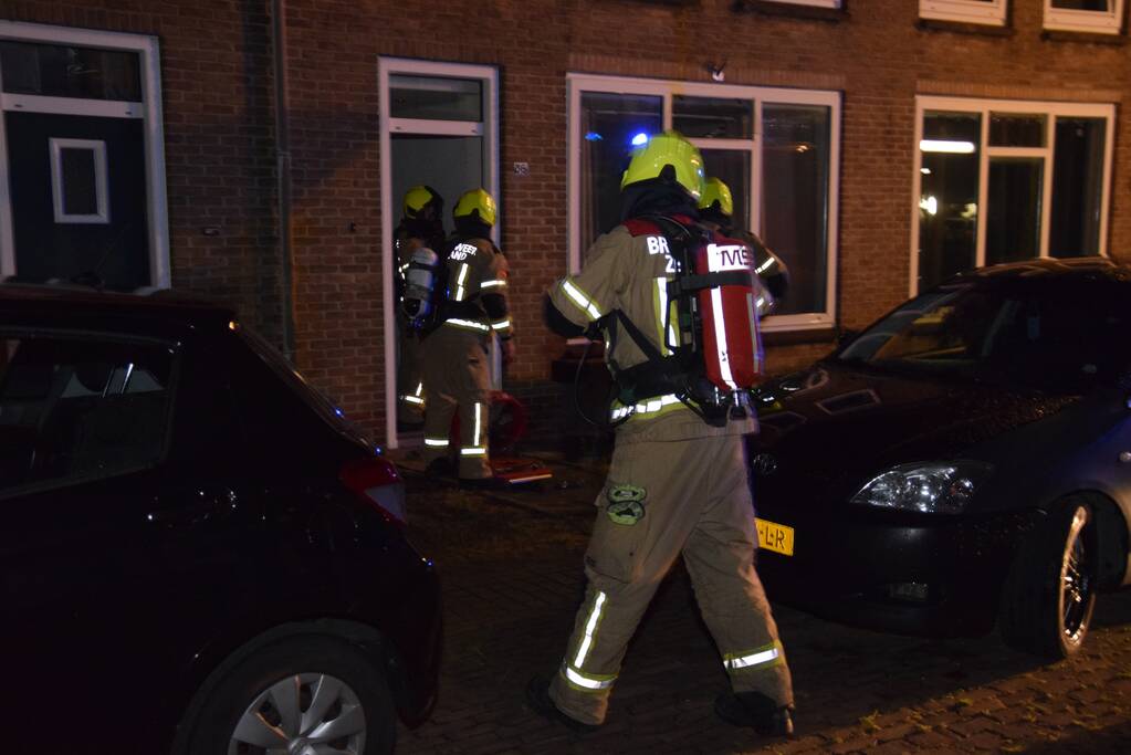 Vergeten pannetje ontdekt door buren na horen rookmelder