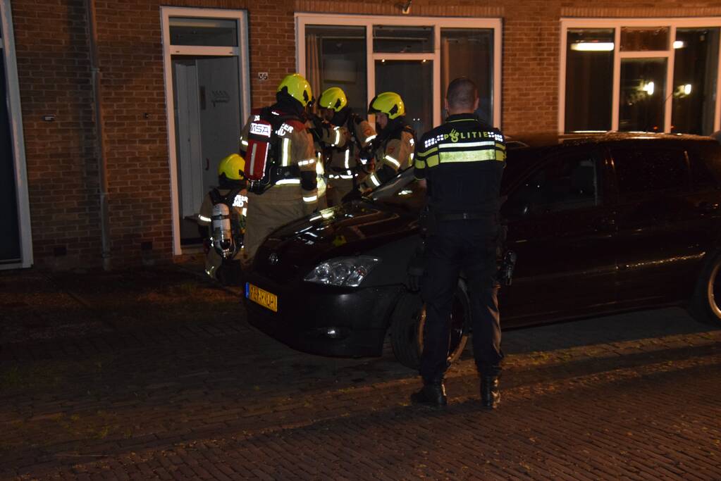 Vergeten pannetje ontdekt door buren na horen rookmelder