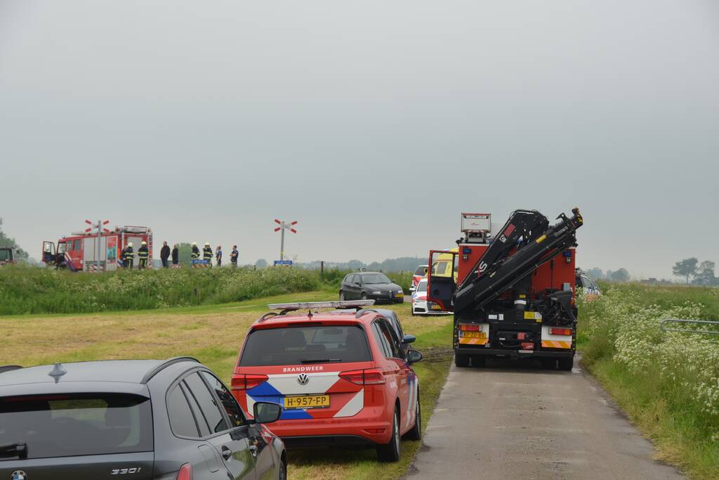 Twee doden bij ongeval tussen trein en personenauto