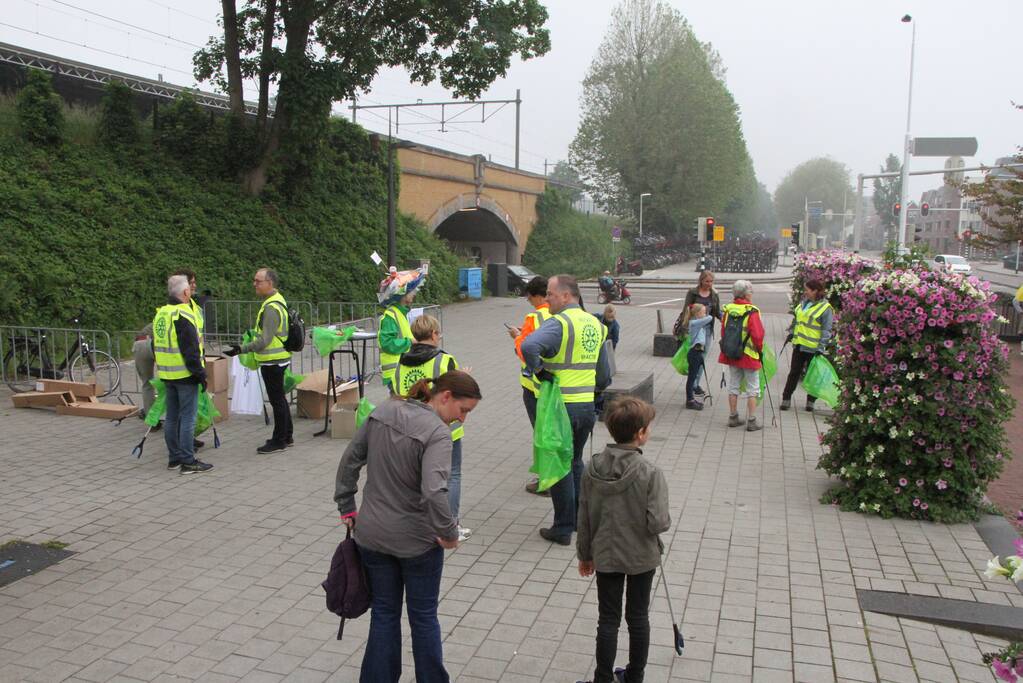 Grote opruimingsactie zwerfvuil
