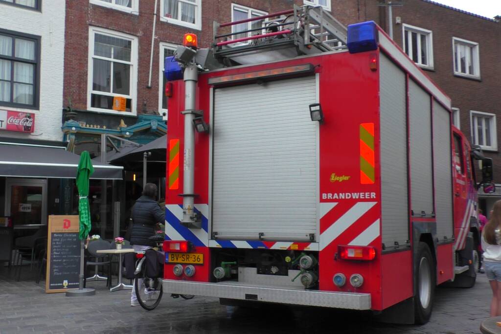 Restaurant kort ontruimd door brandmelding