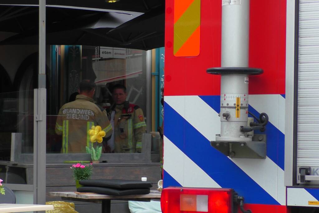 Restaurant kort ontruimd door brandmelding