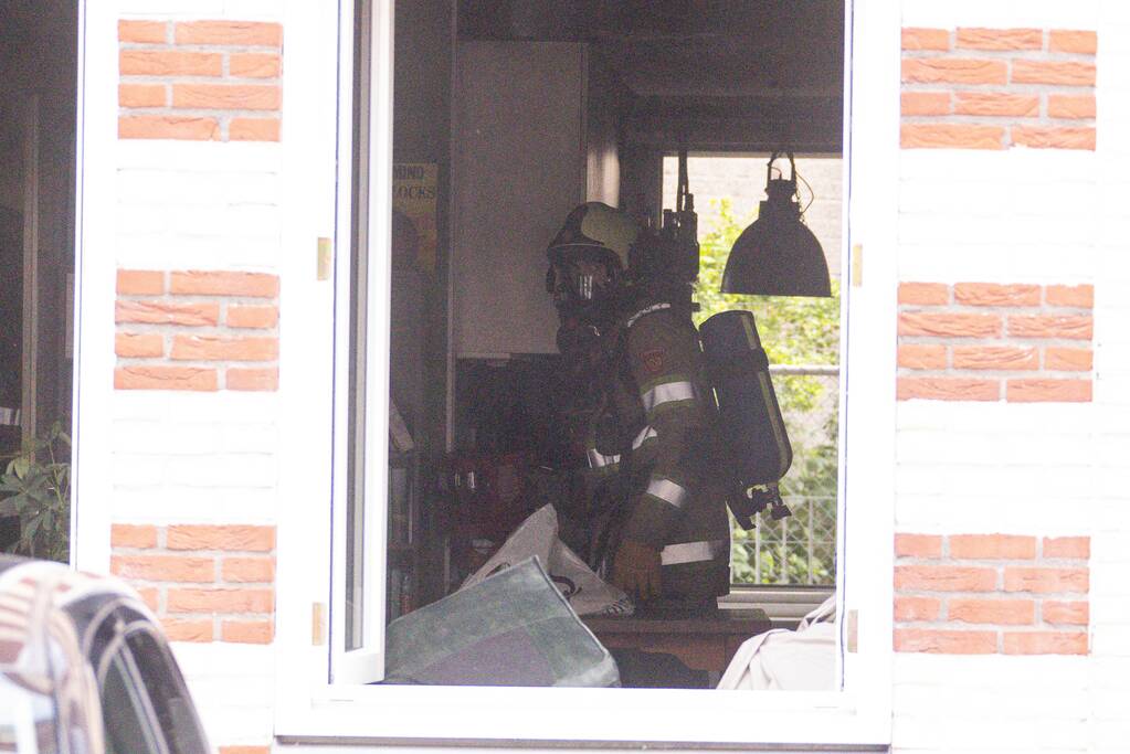 Veel rook bij keukenbrand in appartement