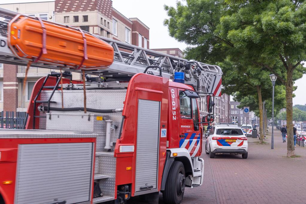 Veel rook bij keukenbrand in appartement