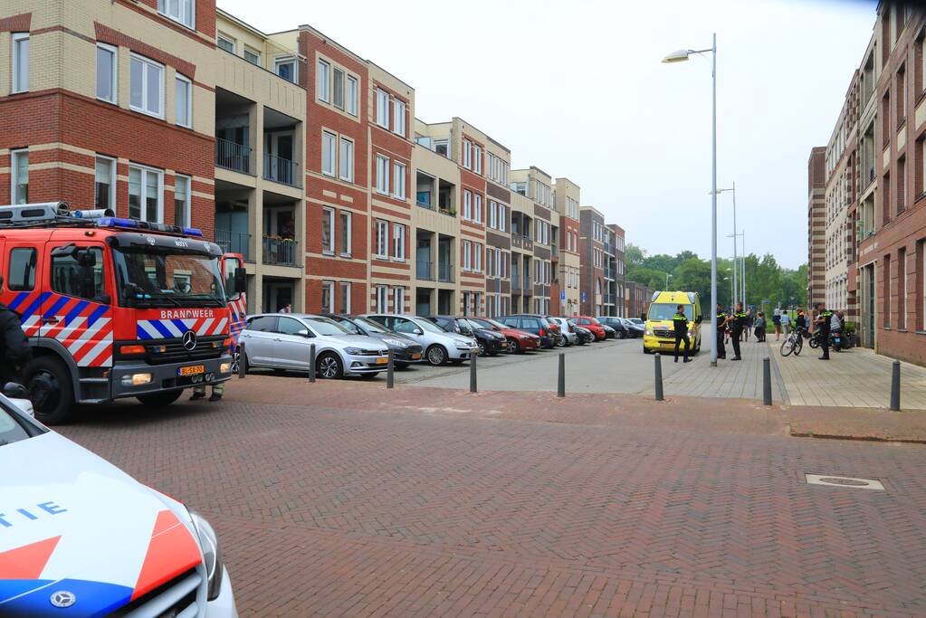 Veel rook bij keukenbrand in appartement