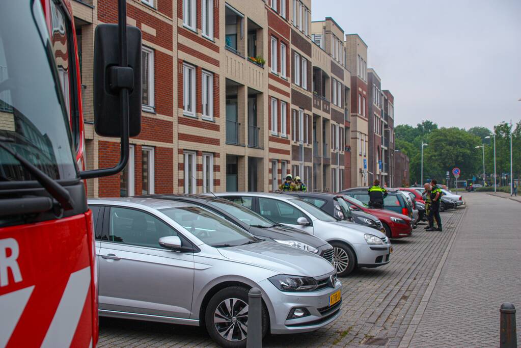 Veel rook bij keukenbrand in appartement