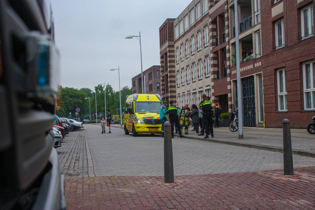 Veel rook bij keukenbrand in appartement