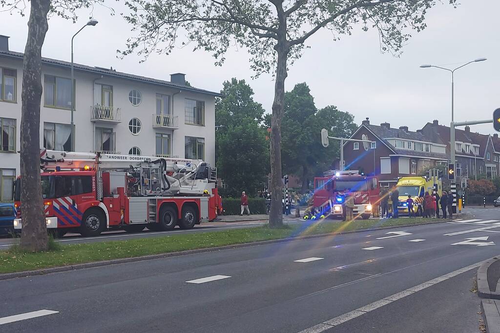 Brand in woning snel geblust