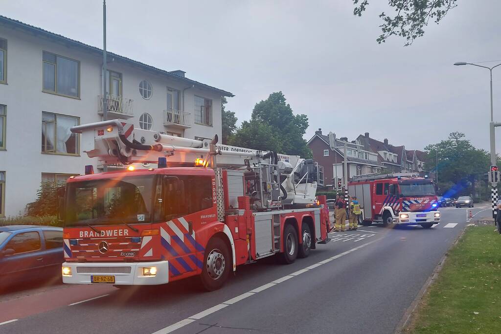 Brand in woning snel geblust