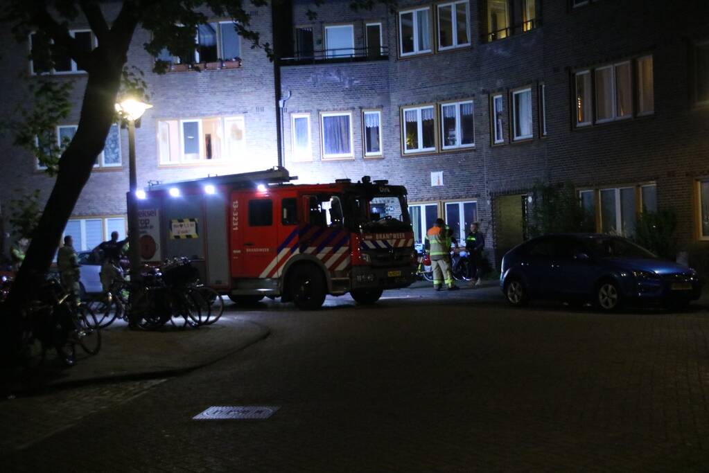 Veel schade door forse brand in woning