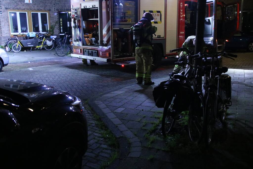 Veel schade door forse brand in woning