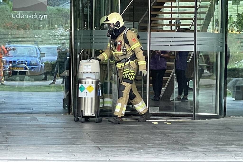 Gaslekkage in revalidatiecentrum