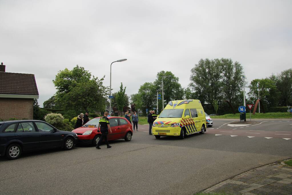 Scooterrijder gewond bij botsing met auto