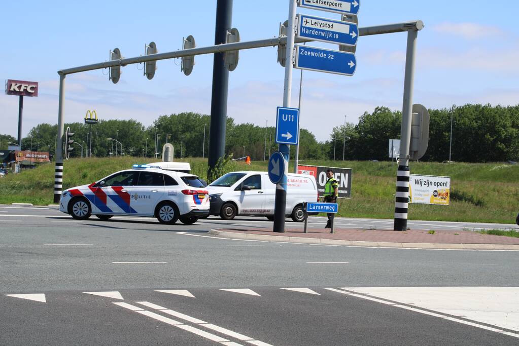 Persoon ernstig gewond na val met fiets