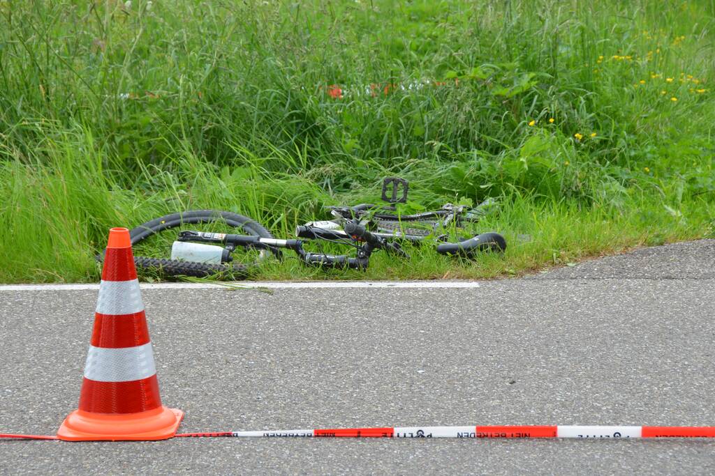 Wielrenner ernstig gewond na ongeval